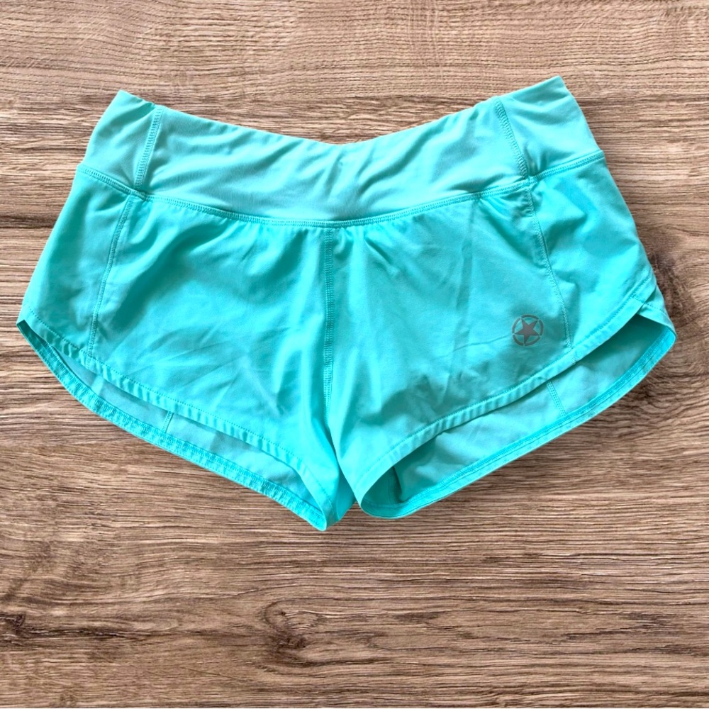 Savage Barbell CrossFit Shorts Women’s Size Small Lightweight Tiffany Blue